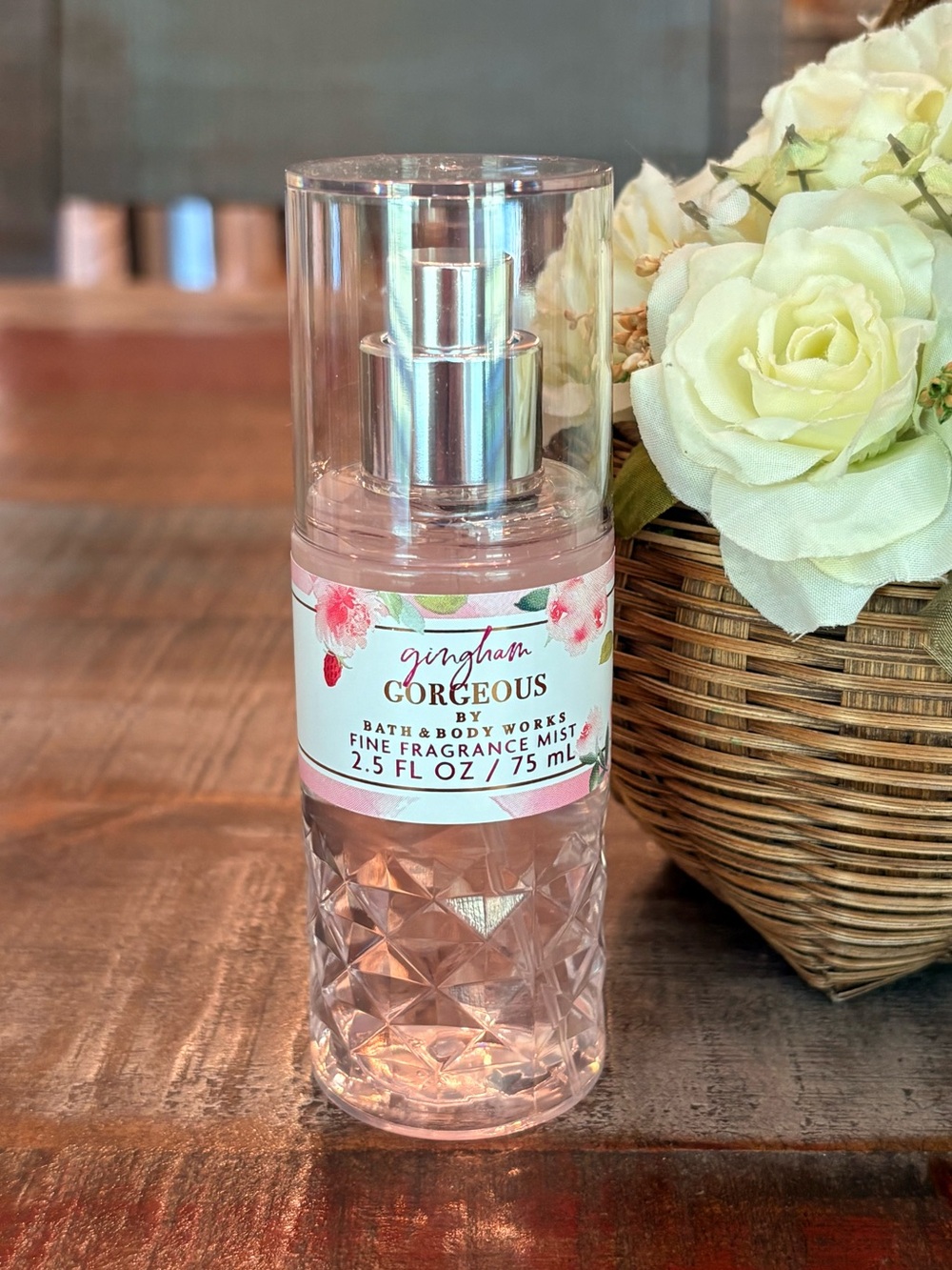 NEW Bath & Body Works GINGHAM GORGEOUS Fine Fragrance Travel Spray!